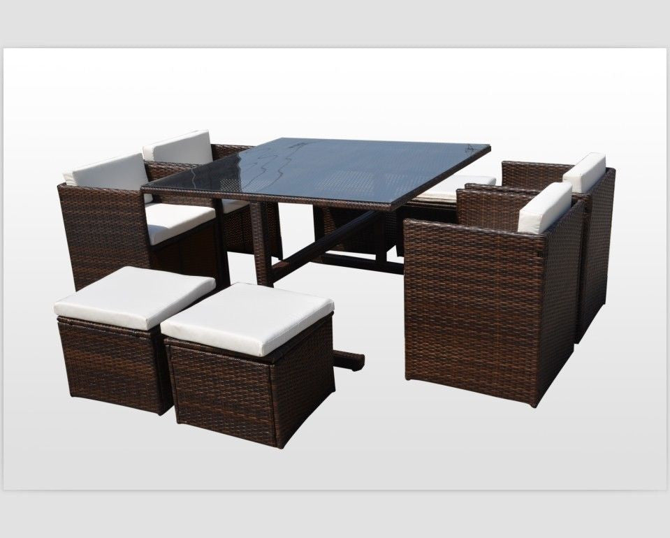 Wicker outdoor shop stools