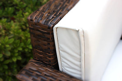NEW RATTAN WICKER CONSERVATORY OUTDOOR GARDEN FURNITURE SET