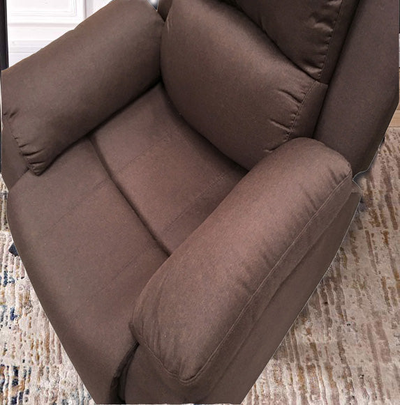 RECLINER LAZYBOY THREE TWO ONE SOFA SUITES SETTEE BROWN FABRIC 3 2 1 SEATER