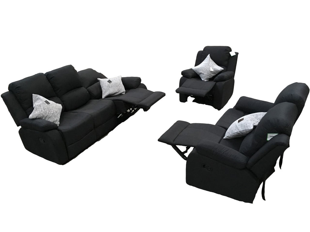 Single loveseat shop recliner